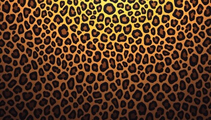 Elegant leopard print design in deep brown tones with subtle highlights creates sophisticated pattern. Perfect for fashion, textile design, wallpaper. Brown, black spots on backdrop of warm tones