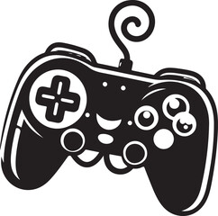 Game Controller vector, Game Controller silhouette vector illustration