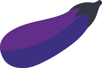 アイソメトリック_立体的でかわいいなすびのイラスト