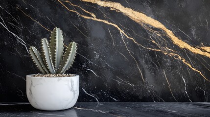 Minimalist Cactus Garden Design