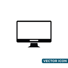 Simple Computer Icon Design Template 