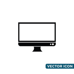 Simple Computer Icon Design Template 