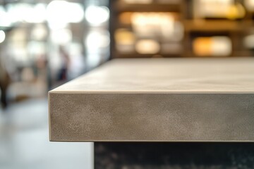 Close-up of a textured countertop in a modern setting.