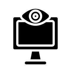 Computer Vision Solid Icon