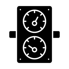 Gauge solid icon