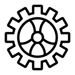 Obraz premium Gear icon