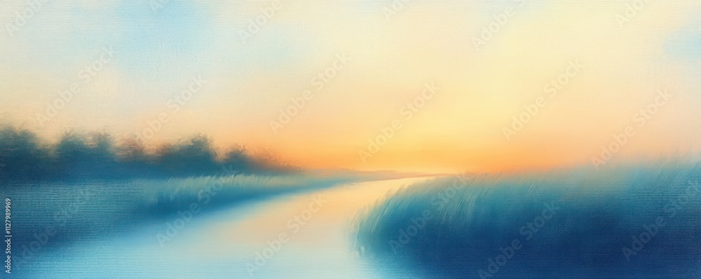 Aufkleber pastel gradient background soft blur light texture banner design