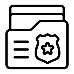 Police Record icon