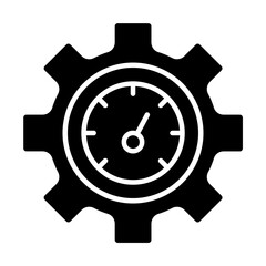 Speed Setting solid icon