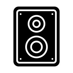 Woofer solid icon