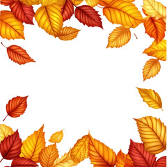 Autumn Leaves Frame