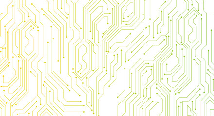 Abstract background with technology circuit board texture. Electronic motherboard illustration. Communication and engineering concept. Vector