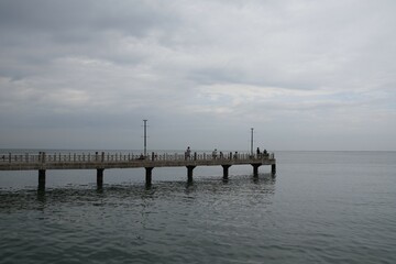 pier on the beach
