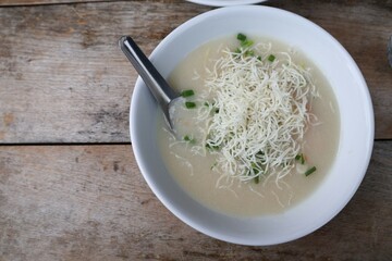 bowl of rice with chopsticks