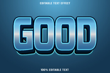Good editable text effect 3d emboss modern style