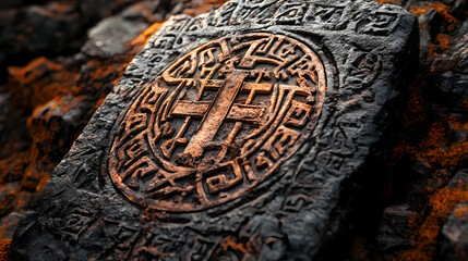 viking rune stone