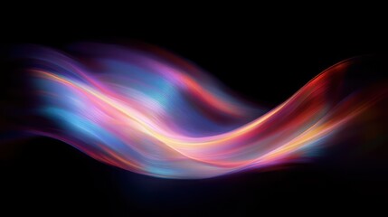 Abstract Colorful Background Design with Flowing Lines and Soft Lighting