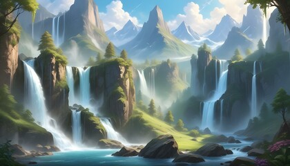 Mountain Background Mount Everest Sunset Sunrise Landscape Natural Beauty Peaks Hills Volcano View