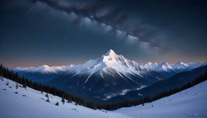 Mountain Background Mount Everest Sunset Sunrise Landscape Natural Beauty Peaks Hills Volcano View