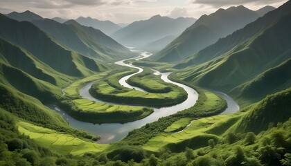 Mountain Background Mount Everest Sunset Sunrise Landscape Natural Beauty Peaks Hills Volcano View