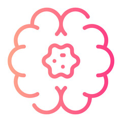 brain gradient icon
