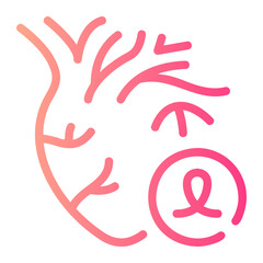 heart gradient icon