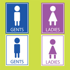 Toilet sign printable public signage symbol man woman wc simple minimalist restroom area