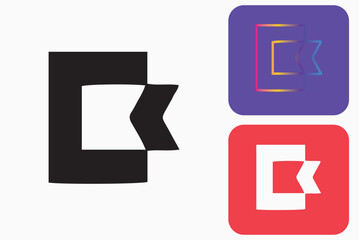 Initial B Logo, B Logo, B Monogram,  Letter B Logo, Creative Icon, Modern, Vector