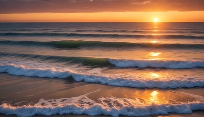 Morning Sunrise Evening Sunset Ocean Palm Coconut Tree Sunlight Peaceful Horizon Background Texture