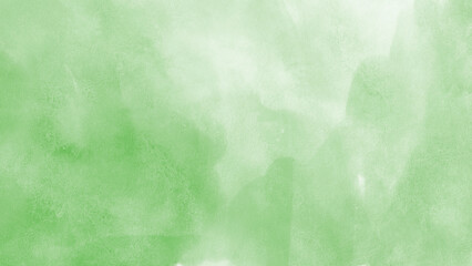 Enchanted Green Waves A Mesmerizing Abstract Watercolor Journey Through Fluid Motion and Lush Shades of Forest and Mint