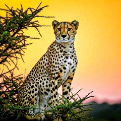 cheetah in the wild