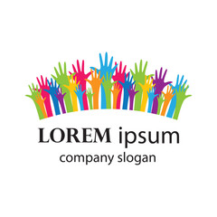health and hand hygiene care logo design