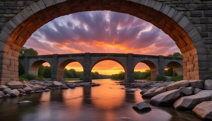 Fototapeta premium Morning Sunrise Evening Sunset Ocean Palm Coconut Tree Sunlight Peaceful Horizon Background Texture