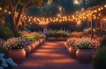 Discover how to set the mood for your outdoor events as day turns to night.