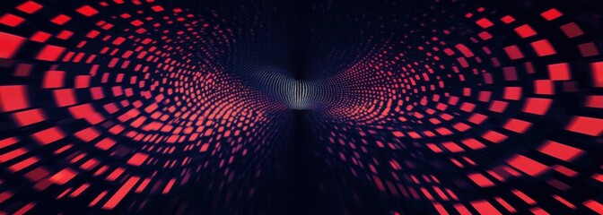 Dynamic Abstract Background with Pixel Elements