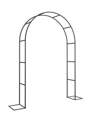 A Perfect Backdrop: Create a stunning backdrop for your photos and memories with this elegant arch.