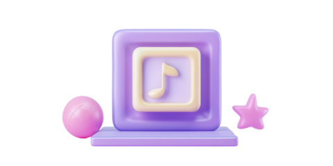 Playful Music Icon Design