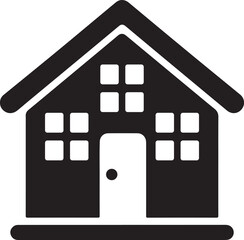 House icon on a white background. Eps-10.