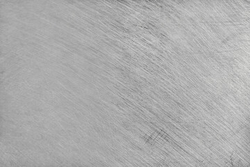 Obraz premium texture of old aluminum metal with scratch for background.