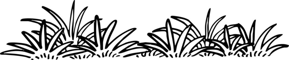 hand drawn cartoon vector side view of tree decoration.