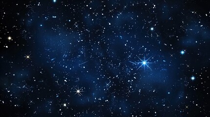 Obraz premium Perfect starry night sky background oute