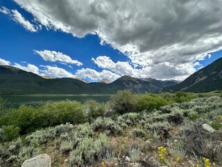 landscape with lake