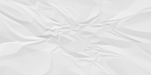 White parchment wrinkle crumpled paper texture. white crumpled paper texture sheet background. Wrinkled paper texture.	