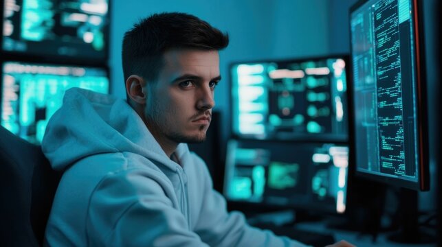 Ethical Hacking Showcased Through Encrypted System Access and Cyber Protection Shield  Responsible action taken to safeguard digital systems and data from potential threats and vulnerabilities