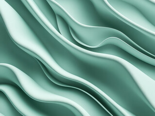 Obraz premium green silk background