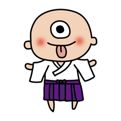 一つ目小僧のおばけ