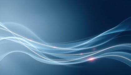 Fototapeta premium abstract blue wave background