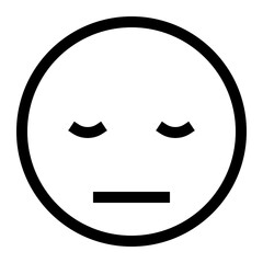 Emoticon Thin Style