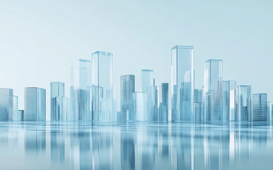 abstract blue background with lines