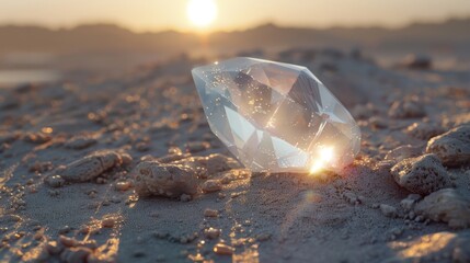 Precious stone brilliant, awesome crystal in art. Gemstone awesome, stone background is gorgeous.